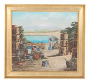 Frederik Lund, Taormiey, Cecilia, 1930s, Oil on Canvas