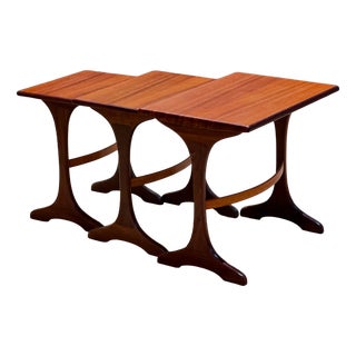 Teakwood Nesting Tables from G-Plan, 1960s, Set of 3 For Sale