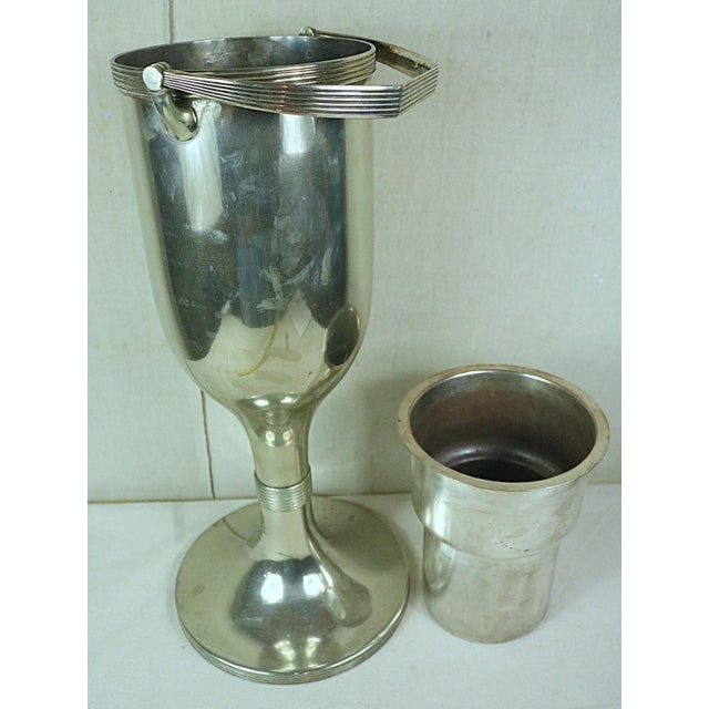 Mid 20th Century Freestanding Champagne Bucket For Sale - Image 9 of 9