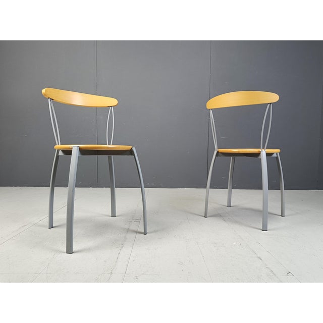 1990s Italian Dining Chairs, 1990s, Set of 4 For Sale - Image 5 of 10