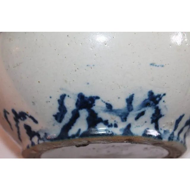 19th Century Sponge Ware Spittoon For Sale - Image 4 of 10