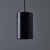 1960s 1960s Model 16513 Black Metal Cylindrical Pendants by Eila and John Meiling for Louis Poulsen For Sale - Image 5 of 13