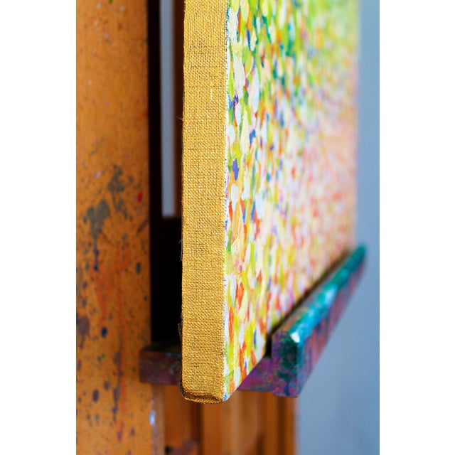 Abstract Artist Andrei Sitsko "The Garden" Modern Original Painting For Sale - Image 3 of 13