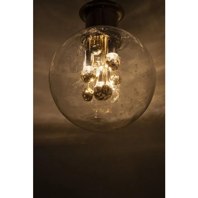 Ceiling Light with Big Glass Globe from Doria For Sale - Image 5 of 8