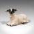 1990s Small Vintage English Ceramic Decorative Lamb For Sale - Image 11 of 11