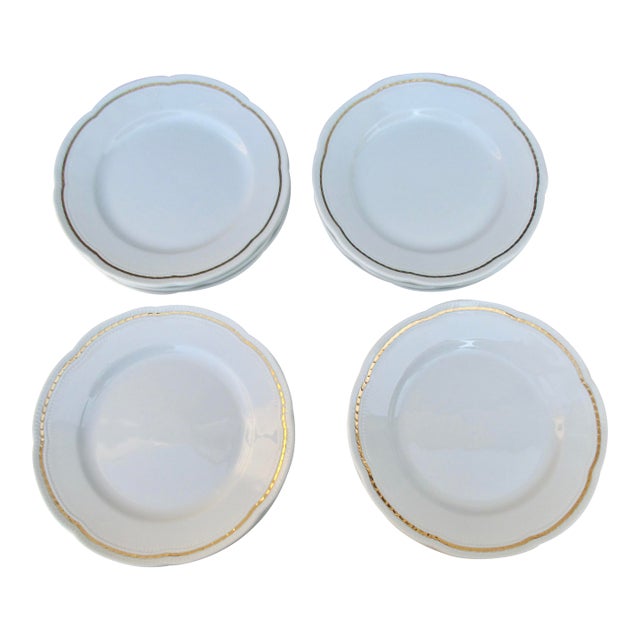 1970s Ginori Antico Doccia Salad Plates- Set of 12 For Sale