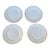 1970s Ginori Antico Doccia Salad Plates- Set of 12 For Sale