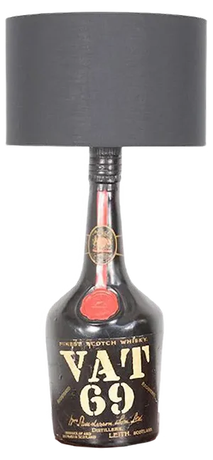 Vat 69 Blended Scotch Whisky Lamp