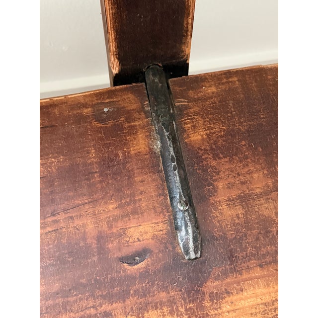 16' Sixteen Feet Long Monumental Amish School House Wood Bench For Sale - Image 17 of 18