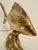 Metal 1970s Brass Tropical Fish Sculpture on Stand, Hollywood Regency Style For Sale - Image 7 of 12