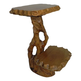 Vintage Plant Table with Shelves, 1950s For Sale