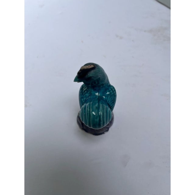 Early 20th Century Chinese Porcelain Chicken For Sale - Image 5 of 6