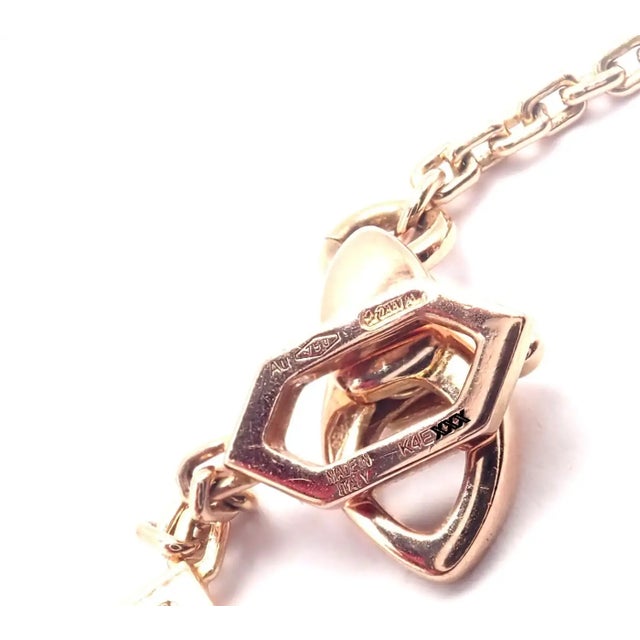 Bulgari Serpenti Pave Diamond Rubellite Rose Gold Large Pendant Necklace For Sale - Image 10 of 13