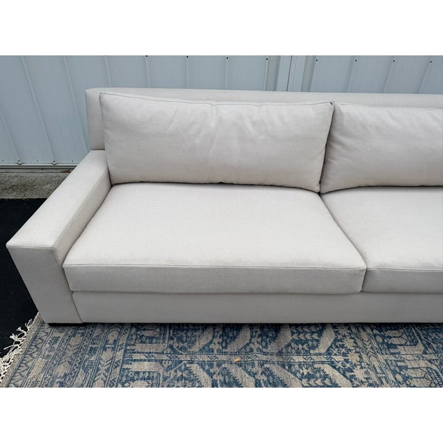 RH Restoration Hardware Parisian Track Arm 2-Cushion Sofa 9' | Luxe 44" Depth | Down-Feather Fill | Holland & Sherry Wool...