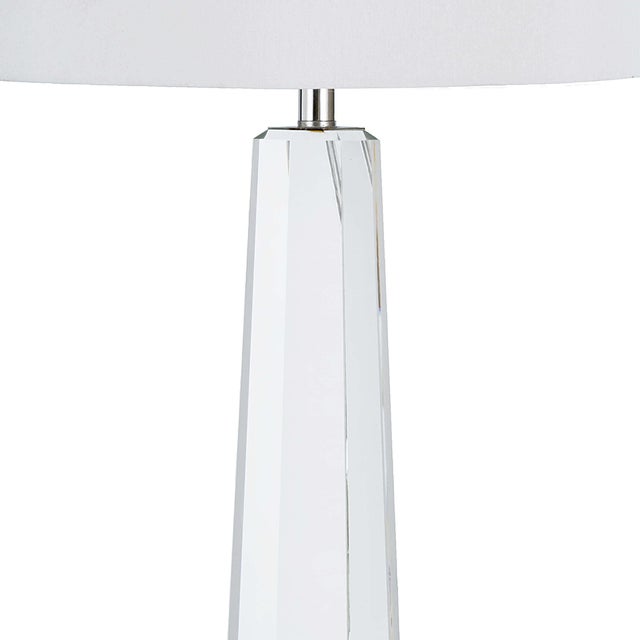 Not Yet Made - Made To Order Regina Andrew Tapered Hex Crystal Table Lamp For Sale - Image 5 of 7