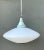 Turquoise Vintage Mid-Century Modern Pendant Lamp For Sale - Image 8 of 12