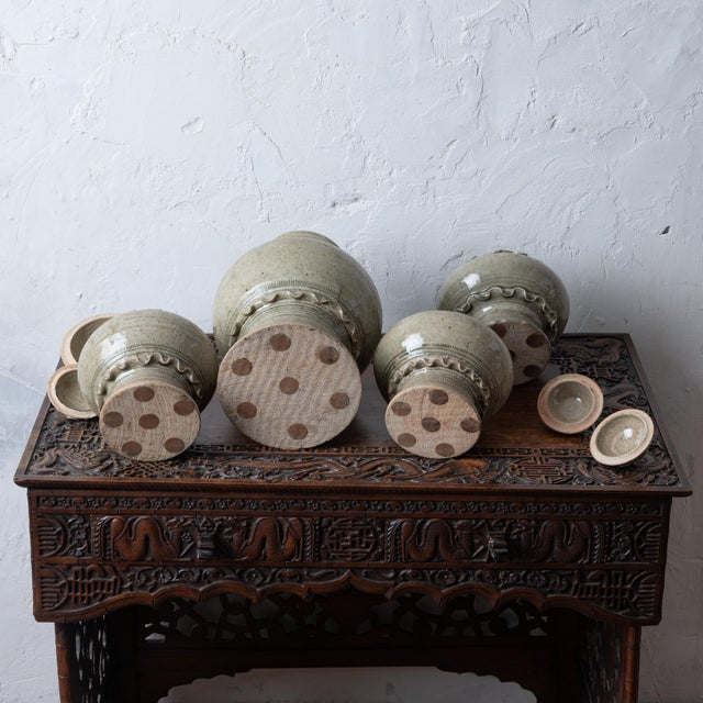 Celadon A Group of Thai Celadon Jars for Rosenthal-Netter, C.1960s For Sale - Image 8 of 9