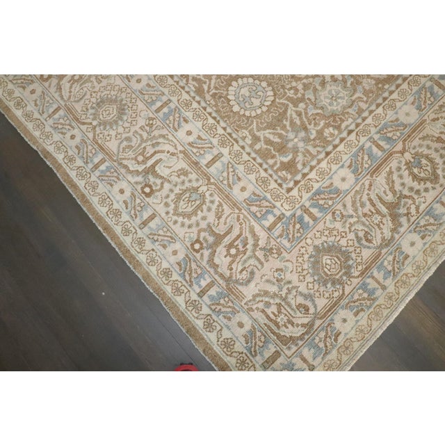 Brown Antique Persian Malayer Rug rug no.j4163 For Sale In New York - Image 6 of 11