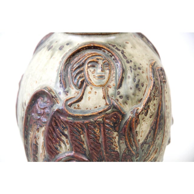 Mid 20th Century Royal Copenhagen Decorative Lidded Jar For Sale - Image 4 of 10
