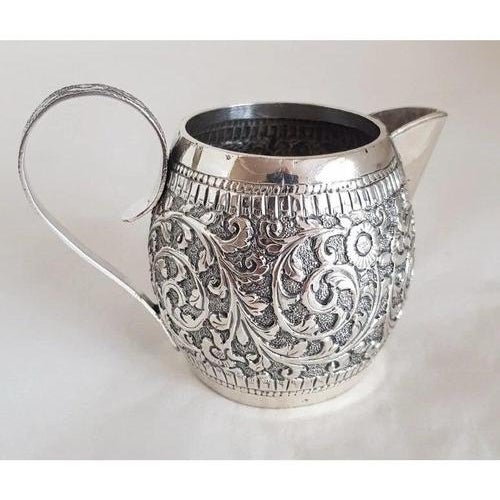 Antique 19th Century Persian Silver Cream Jug For Sale - Image 3 of 18