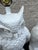 Vintage Hollywood Regency White Ceramic Owl Table Lamps - Pair For Sale In Philadelphia - Image 6 of 12