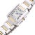 Metal Cartier Tank Francaise Large 28mm Two Tone Automatic Date Watch For Sale - Image 7 of 10