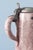 Pink Spongeware Manganese Pewter-Mounted Beer Stein from Brussels Faience, 1800s For Sale - Image 8 of 10