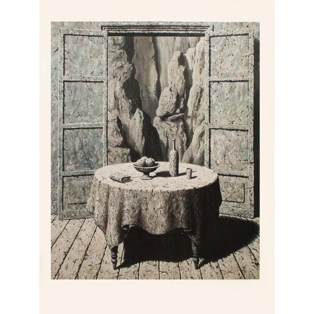 1972 After Rene Magritte "Souvenir De Voyage 3", First Edition Lithograph For Sale In Dallas - Image 6 of 7