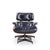 Charles and Ray Eames for Herman Miller Mid Century Eames Lounge Chair and Ottoman The chair measures: 32.5 wide x 34.5...