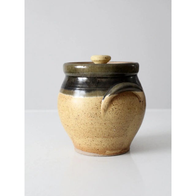 Vintage Studio Pottery Jar For Sale - Image 6 of 11