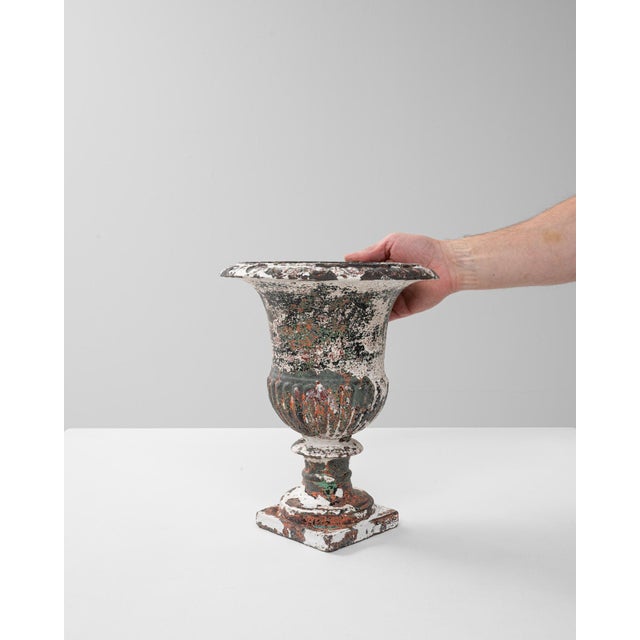 French 1900s French Cast Iron Planter For Sale - Image 3 of 18