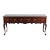 Mid 20th Century Kindel Chippendale Style Mahogany Huntsboard Sideboard Server Williamsburg Style For Sale