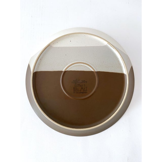Vintage Mikasa Ben Seibel Designed Stoneware Pottery Plates - Set of 4 For Sale - Image 9 of 13