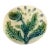 Antique Late 1800s Luneville Barbotine Majolica Asparagus and Artichoke Plate For Sale