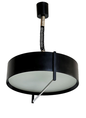 Mid-Century Italian Pendant Lamp in Style of Stilnovo, 1950s