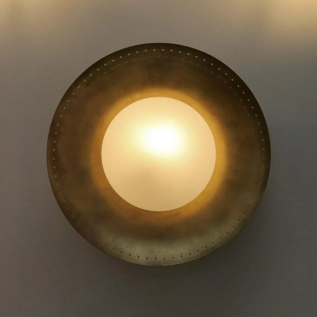 Brass Maine-18 Wall Light by Gallery L7 For Sale - Image 8 of 11