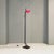 Italian Modern Metal Structure and Magenta Conical Diffuser Floor Lamp, 1980s For Sale - Image 11 of 12