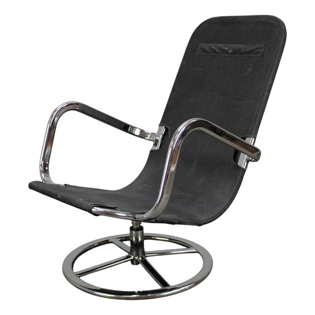 Smedsta Swivel Armchair by Ulf Quensel for Ikea, 1970s For Sale