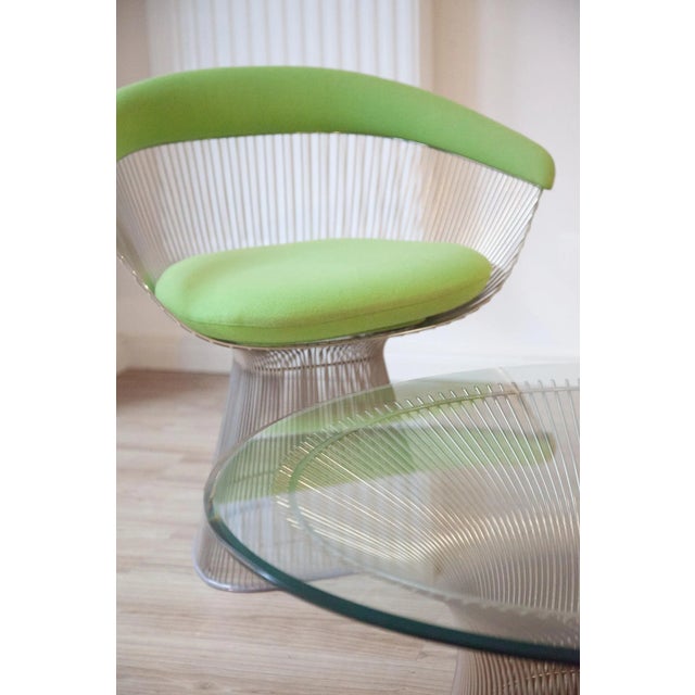 Model 1725 Chairs & Coffee Table Set by Warren Platner for Knoll Inc. / Knoll International, 1979, Set of 3 For Sale - Image 12 of 15