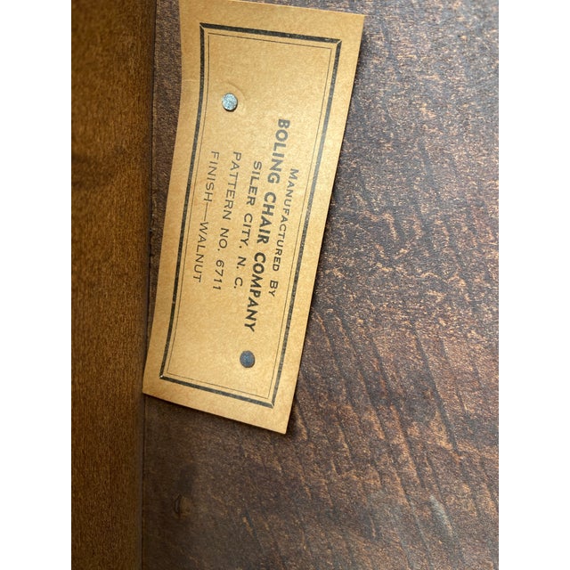 Wood Antique Walnut Court Lawyers Desk Chairs Need Restoring Good Bones For Sale - Image 7 of 12