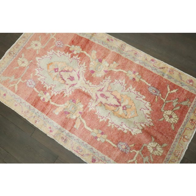 Mid 20th Century Vintage Anatolian Scatter Rug - 2'10" x 4'11" For Sale - Image 5 of 5