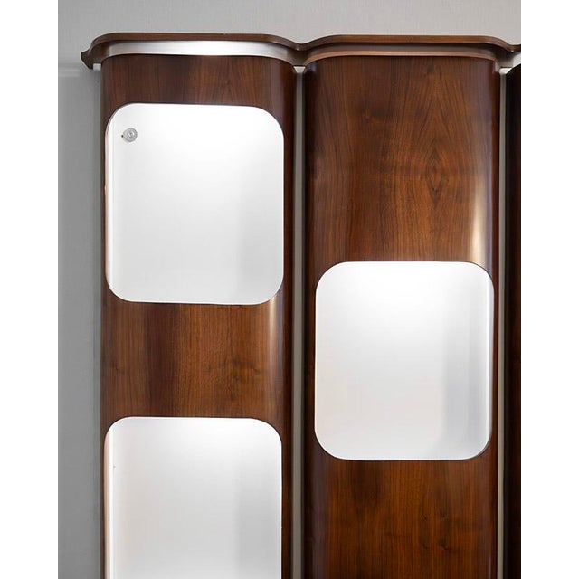 Mid-Century Modern Italian Bar with Panel, 1960s, Set of 2 For Sale - Image 6 of 11