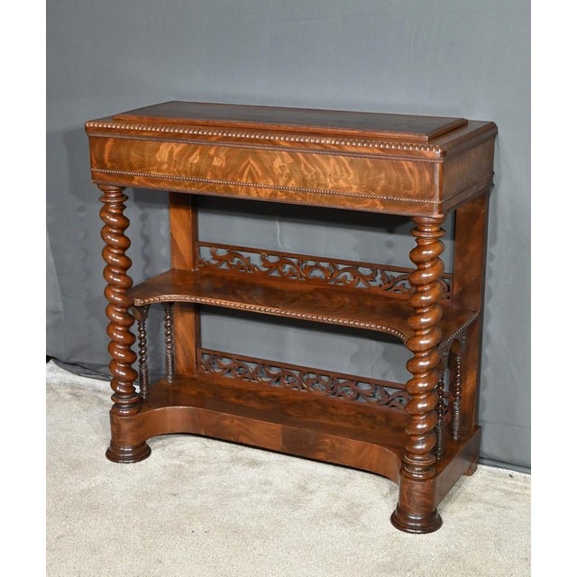 Mid-19th Century Restoration Mahogany Planter For Sale - Image 3 of 18