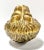 Metal Vintage Solid Brass Lion Head Sculpture, Paperweight or Desk Object For Sale - Image 7 of 8