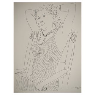 Henri Matisse, The Peaceful Muse, Lithograph For Sale