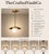 Solid Brass Globe Pendant Light, Contemporary Solid Brass Pendant For Sale - Image 6 of 8