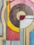 Abstract Abstract Modernist Geometric Mix Media After Sonia Delaunay For Sale - Image 3 of 9