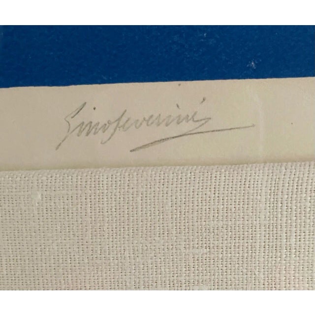 1960s 1961 "Danse Espagnole" Gino Severini Modern Expressionist Lithograph, Framed For Sale - Image 5 of 7