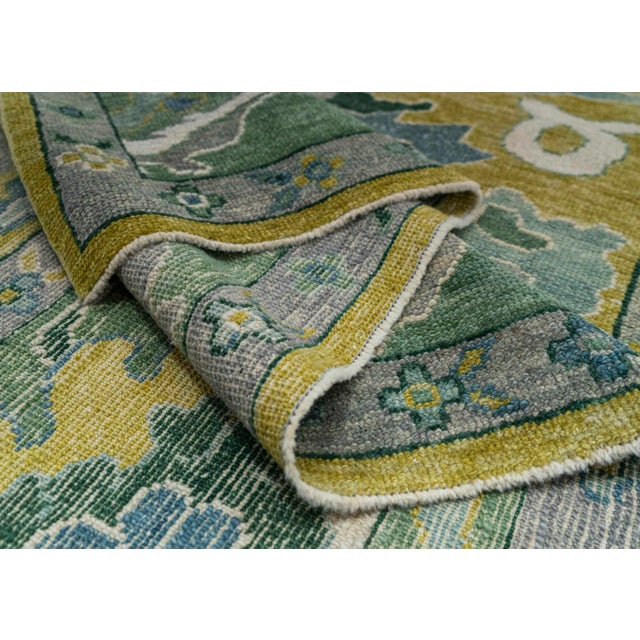 Turkish Oushak Rug 10'3" x 15'1" #20412 For Sale In Houston - Image 6 of 8