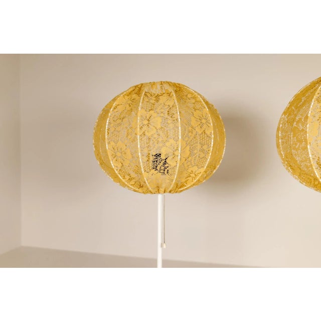 Brown Mid-Century B-024 Table Lamps from Bergboms, Sweden, 1960s, Set of 2 For Sale - Image 8 of 13
